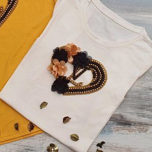 LVRhinestone HANDMADE, Ladies Tee, Bling T-Shirt, Perfect Gift.